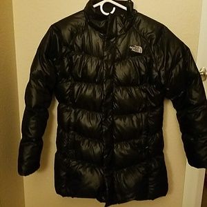 Northface Black Down Puffy Coat/Jacket